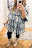 Stone Washed And Ready Tunic/Dress - Denim Dress