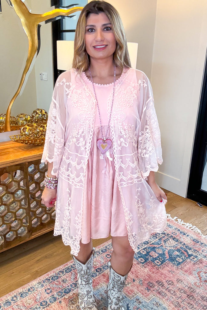 AHB EXCLUSIVE: Finding Perfection Kimono  - Pink