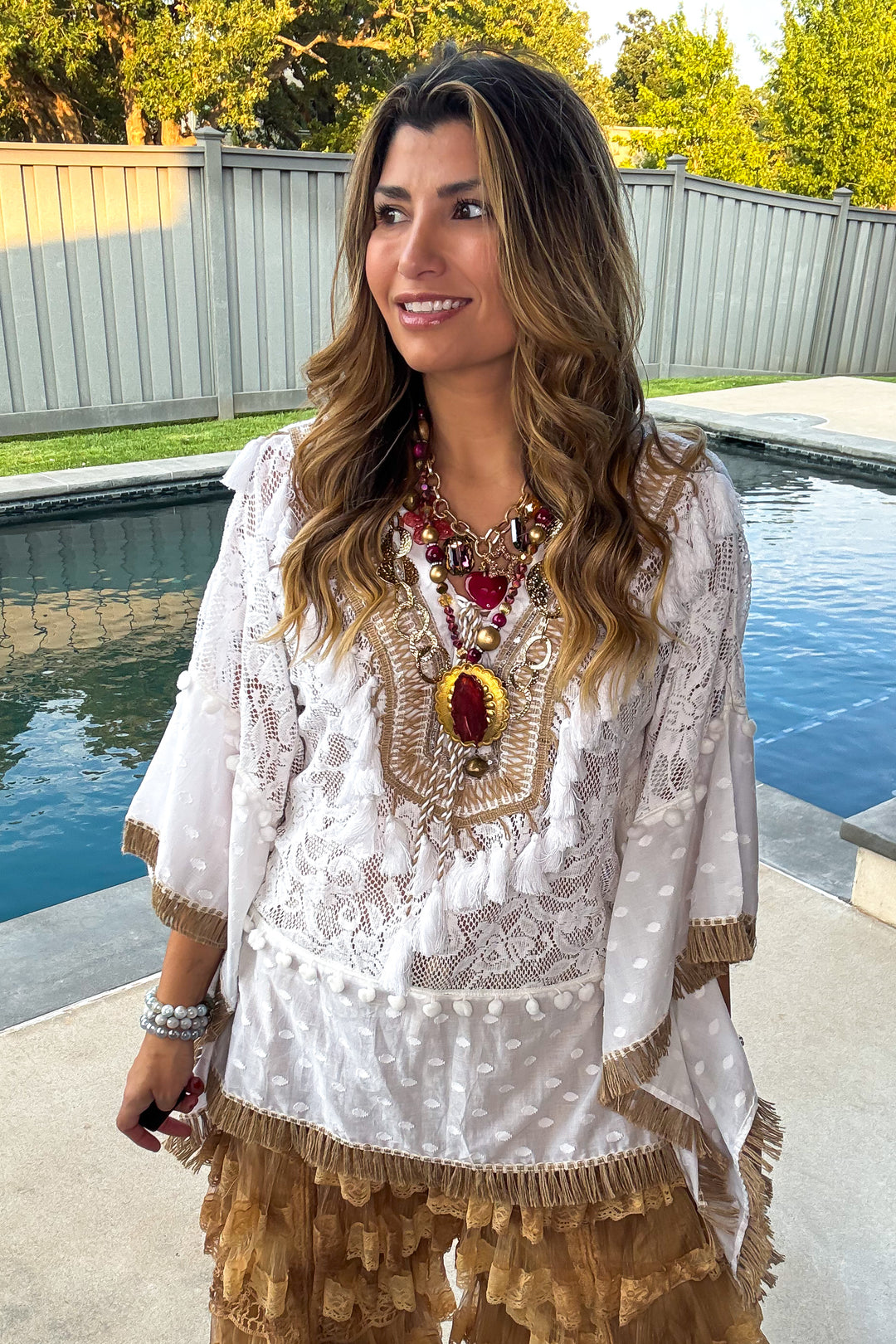 Timeless Grace Top - Ivory