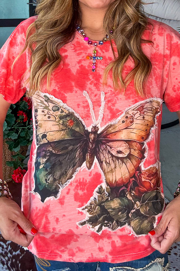 Moon Dance Tee -  Flutter Away - 100% Cotton