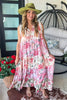 Cream Garden Lace Dress - Floral