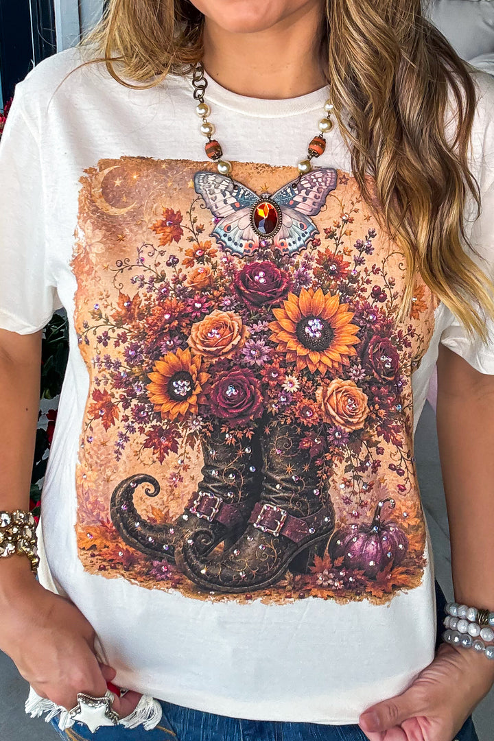Magic In Full Bloom Tee - 100% Cotton