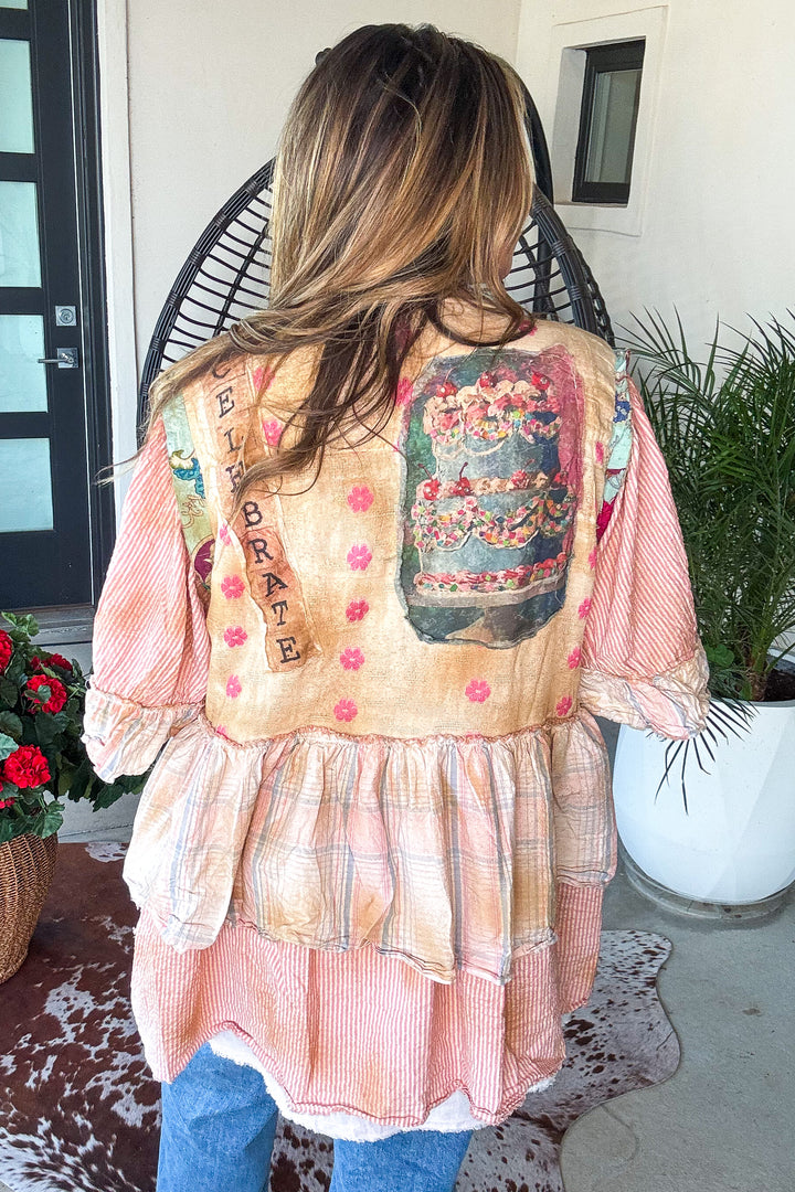 Life is a Party Top - 100% Cotton