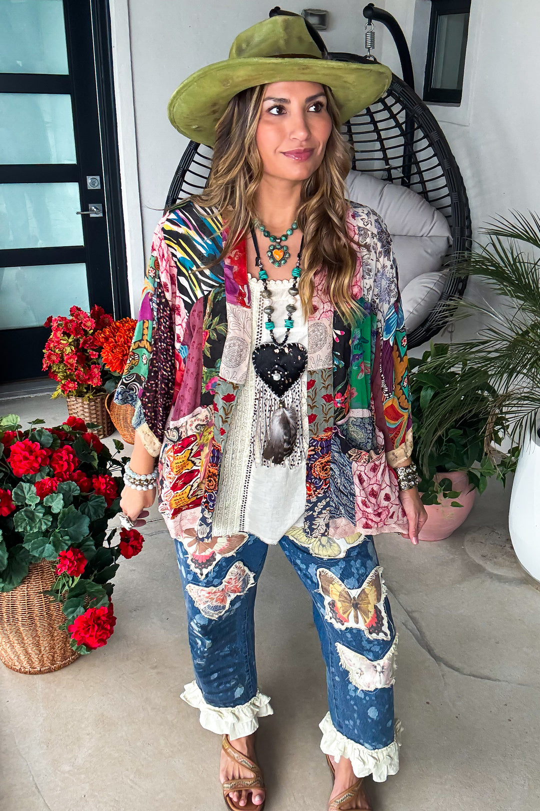 Playful Aesthetic Kimono - Multi