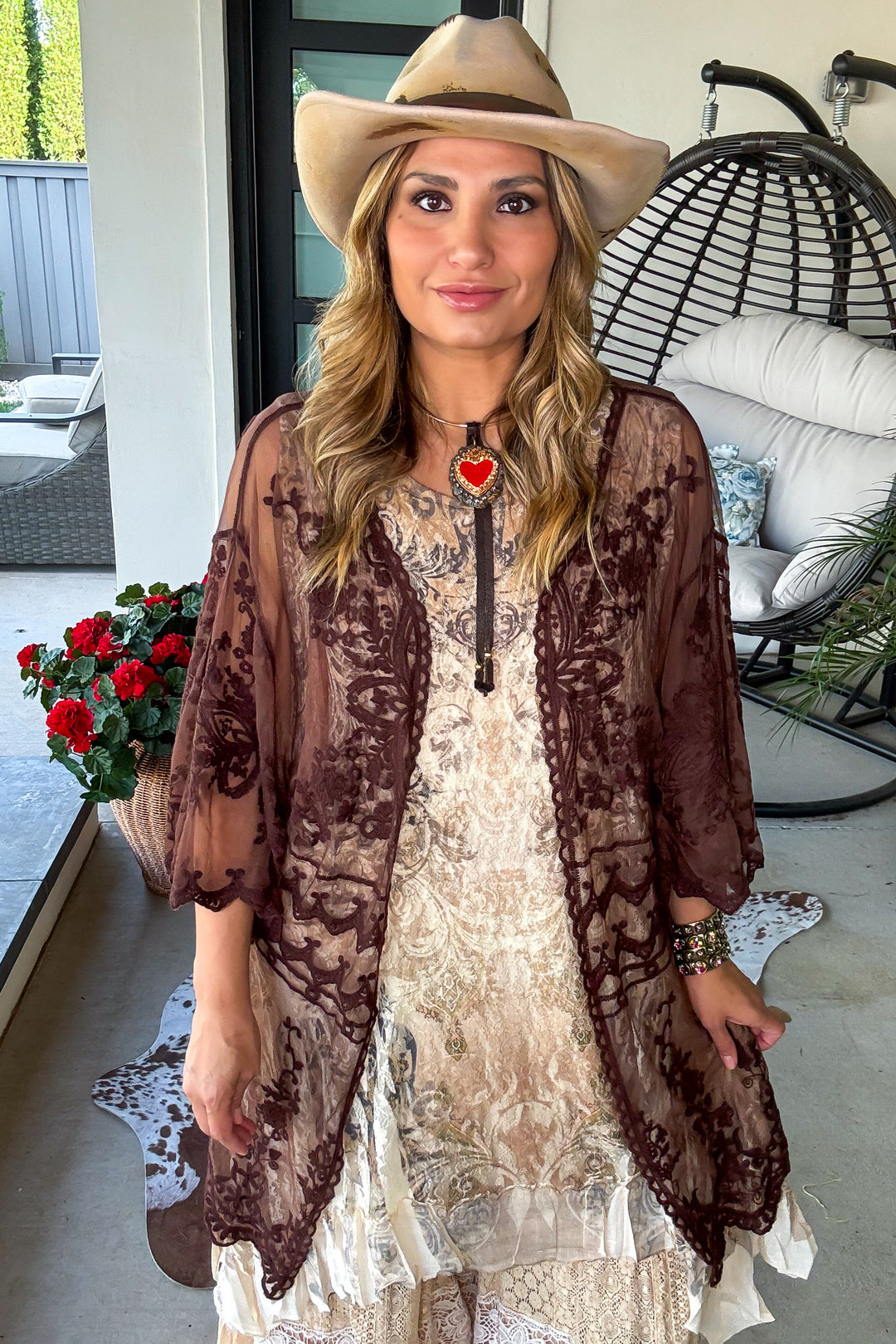 AHB EXCLUSIVE: Finding Perfection Kimono - Solid Brown