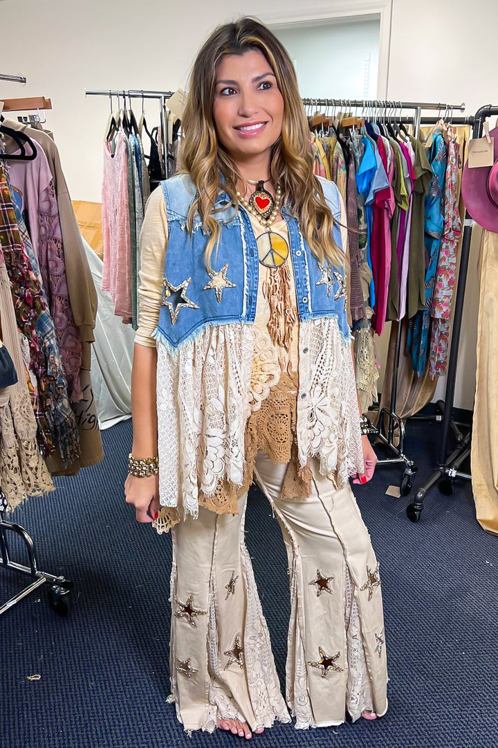 Sequins of Hayfield Pants