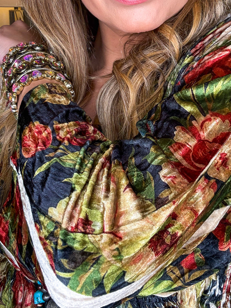 Velvet Garden Boho Tunic Top