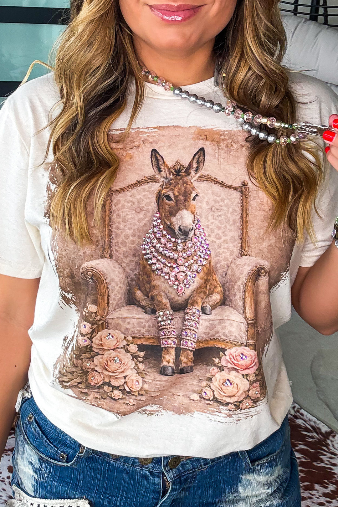 Donkey Darling Tee - 100% Cotton