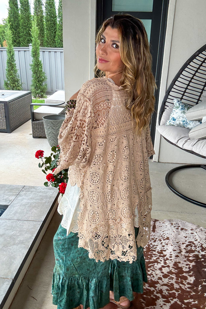 Whispering Details Split Tails Jacket - 100% Cotton - Made in USA - Arrives in 3 days