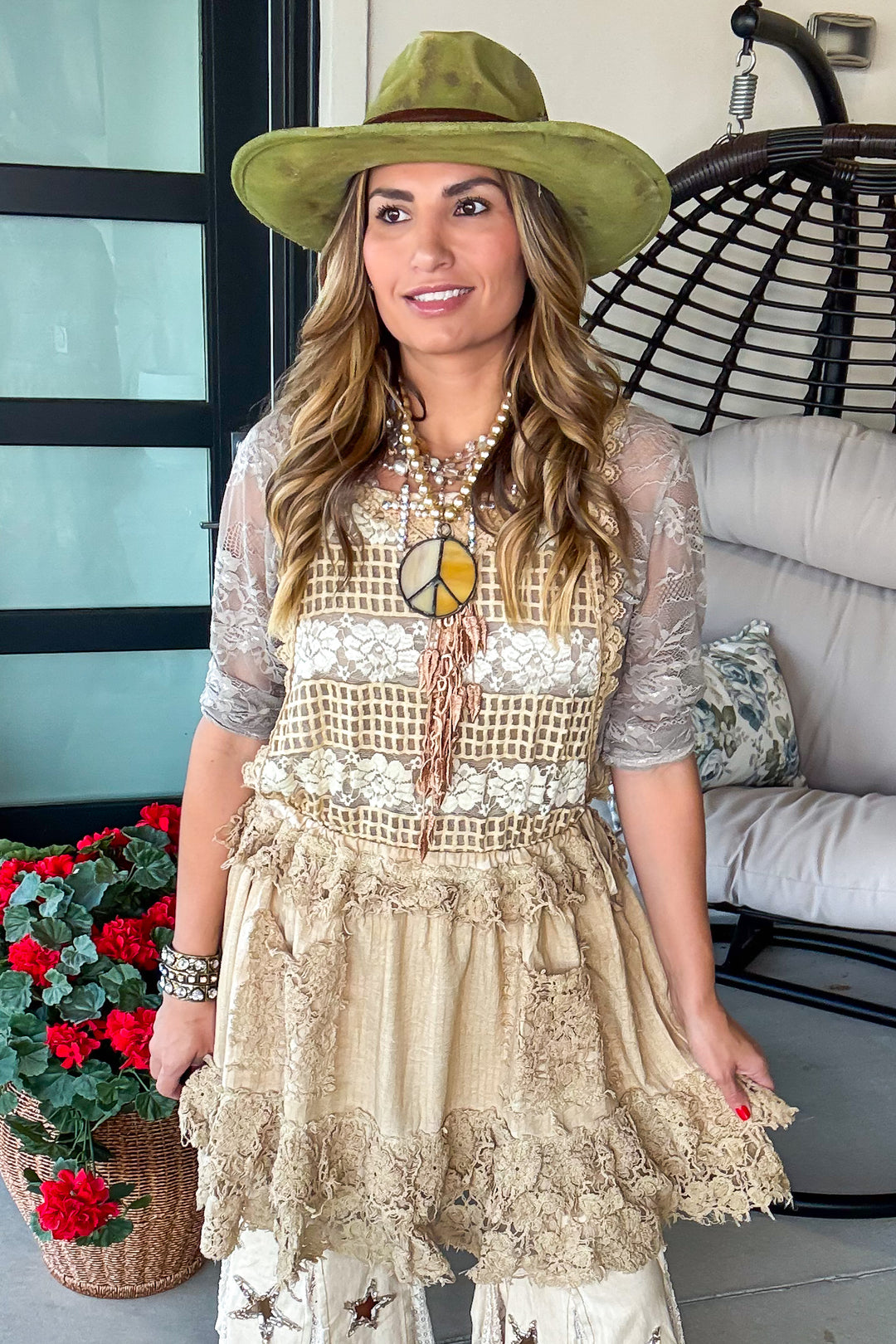 Tattered Treasure Tunic - 100% Cotton