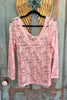 Pink Lace Mesh