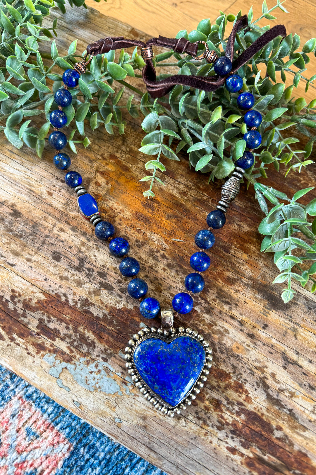 One of a Kind Genuine Lapis Lazuli Necklace