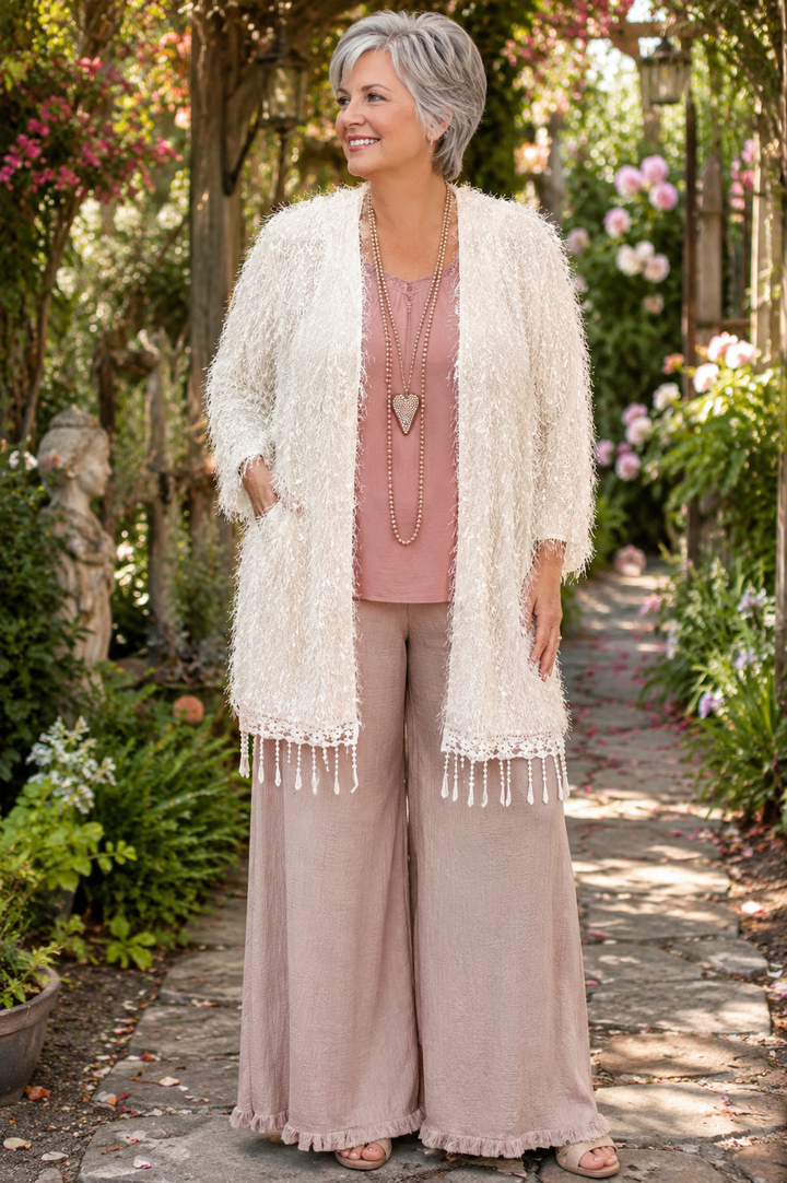 AHB EXCLUSIVE: When In Love Oversized Cardigan - Off White