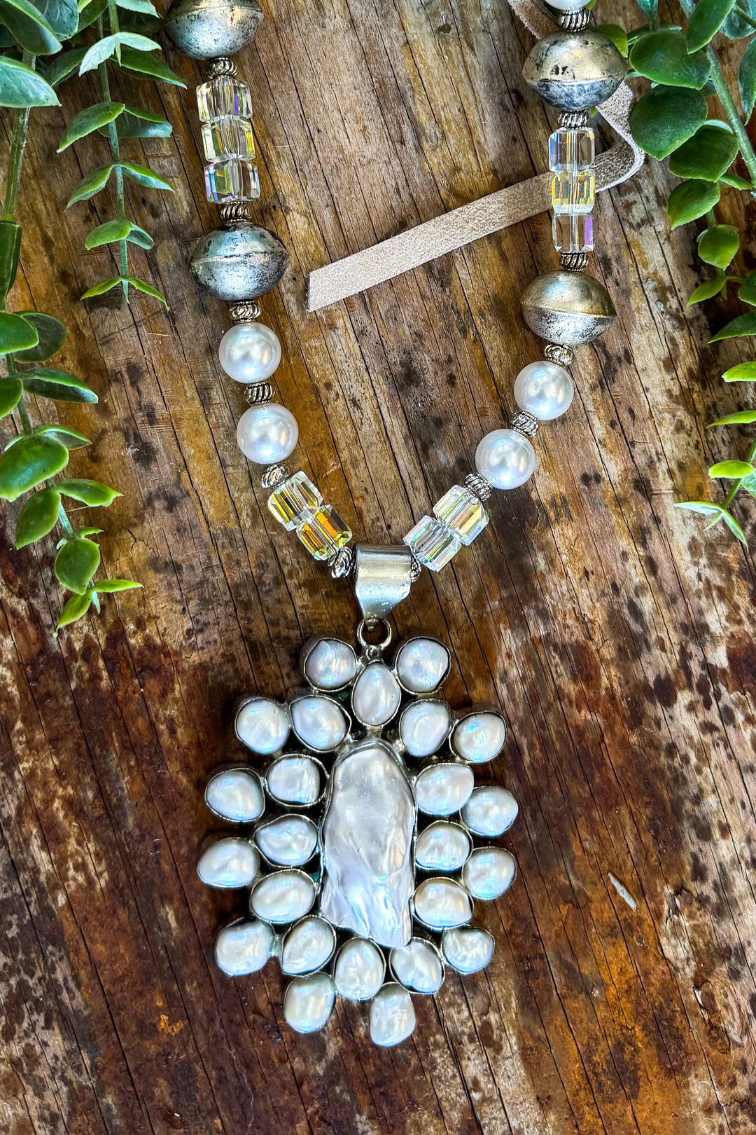 Handmade Freshwater Baroque Pearl Necklace