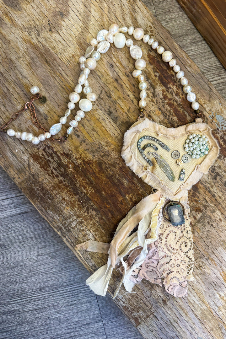 Handmade Prayer Pocket Necklace