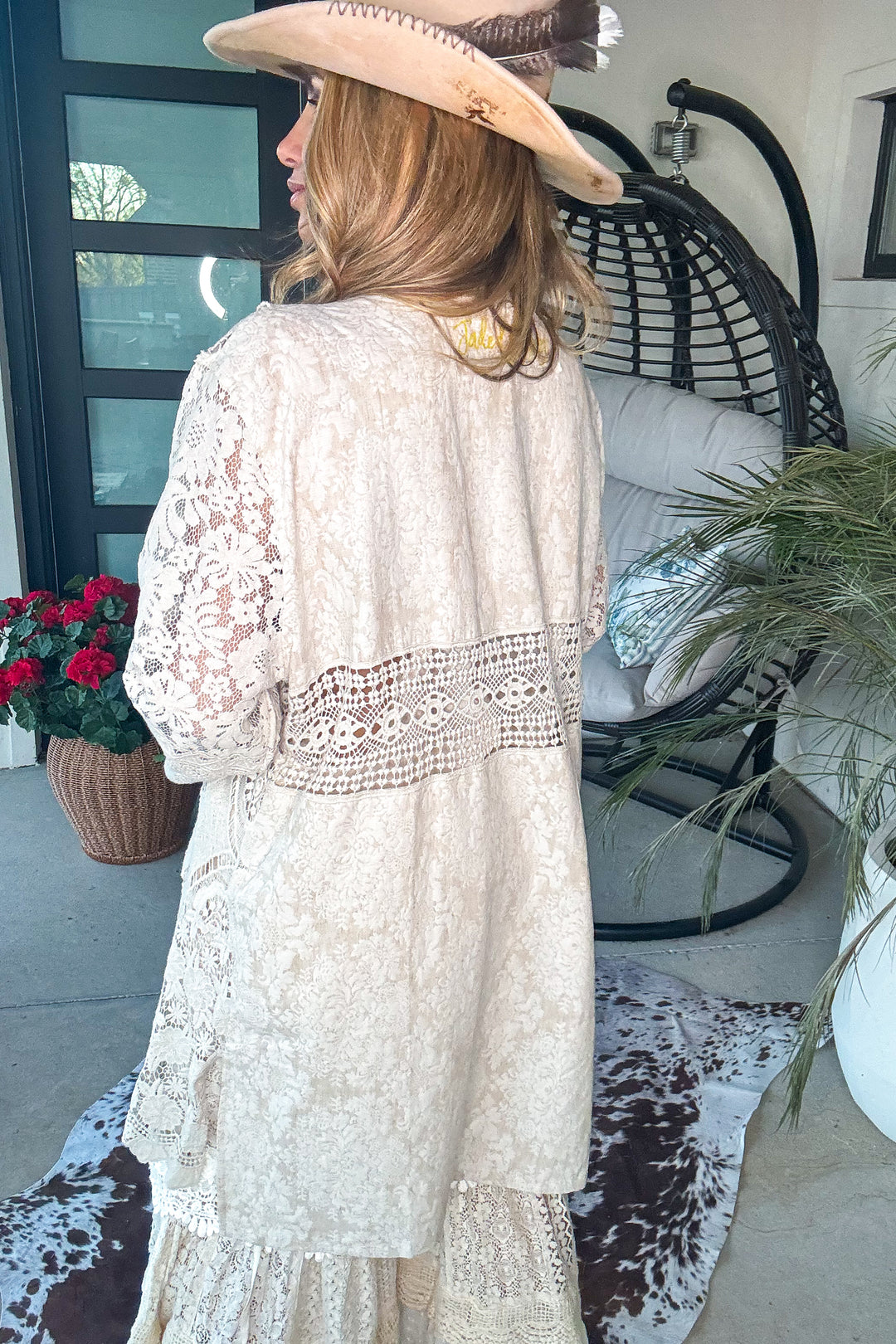 PRE ORDER: Timeless Grace Lace Duster - 100% COTTON - MADE IN USA