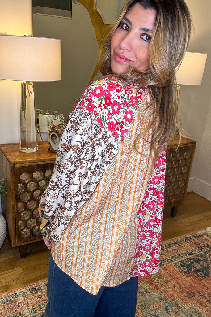 Relaxed And Ready Tunic - Coral