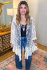 AHB EXCLUSIVE: Embracing Love Lace Cardigan - Beige/Leopard Rose