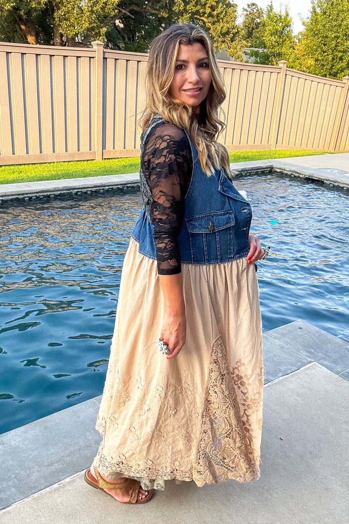 Whispering Willow Vest Duster