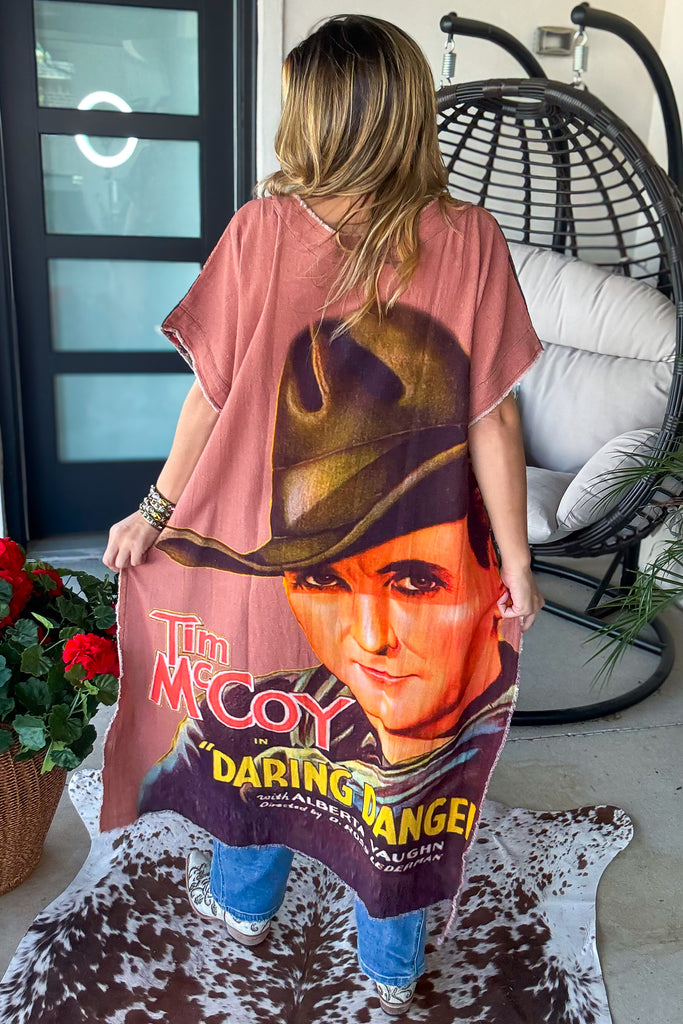 Darin Danger Hi Low Tunic - 100% Cotton