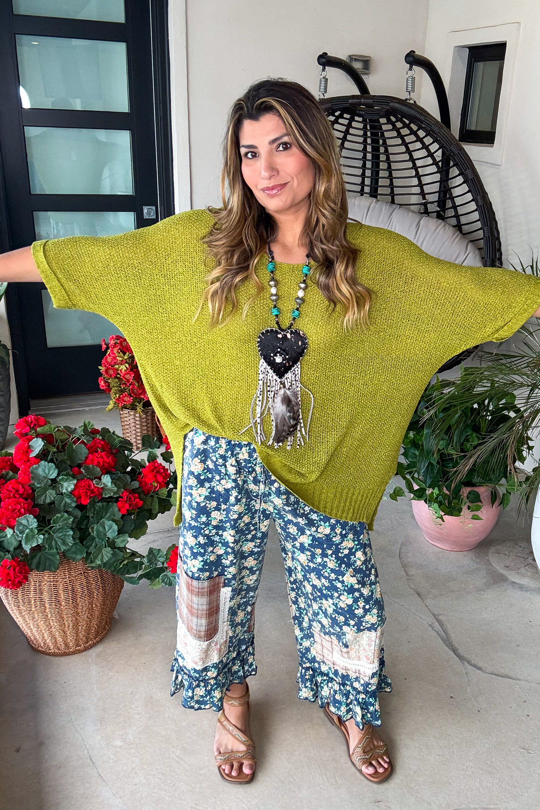 Shoreline Glow Sweater - Green Tea