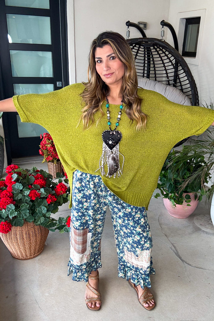 Shoreline Glow Sweater - Green Tea