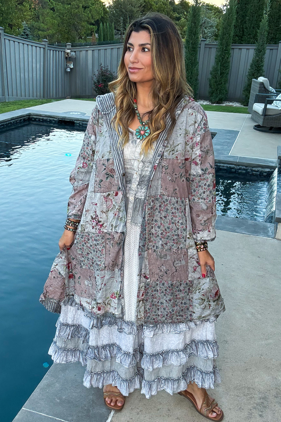 Willow Dream Hoodie Duster - 100% Cotton