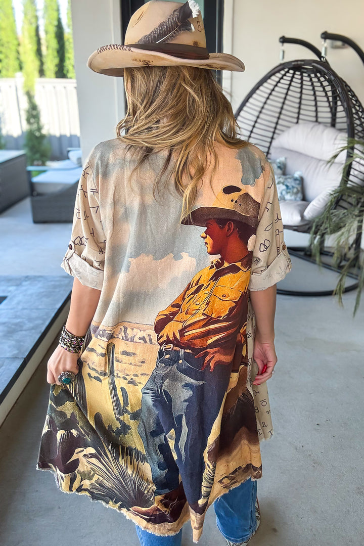 Wild West Duster - 100% COTTON