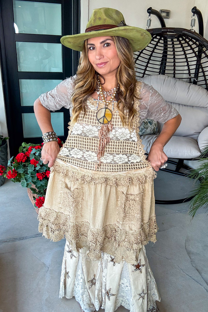 Tattered Treasure Tunic - 100% Cotton