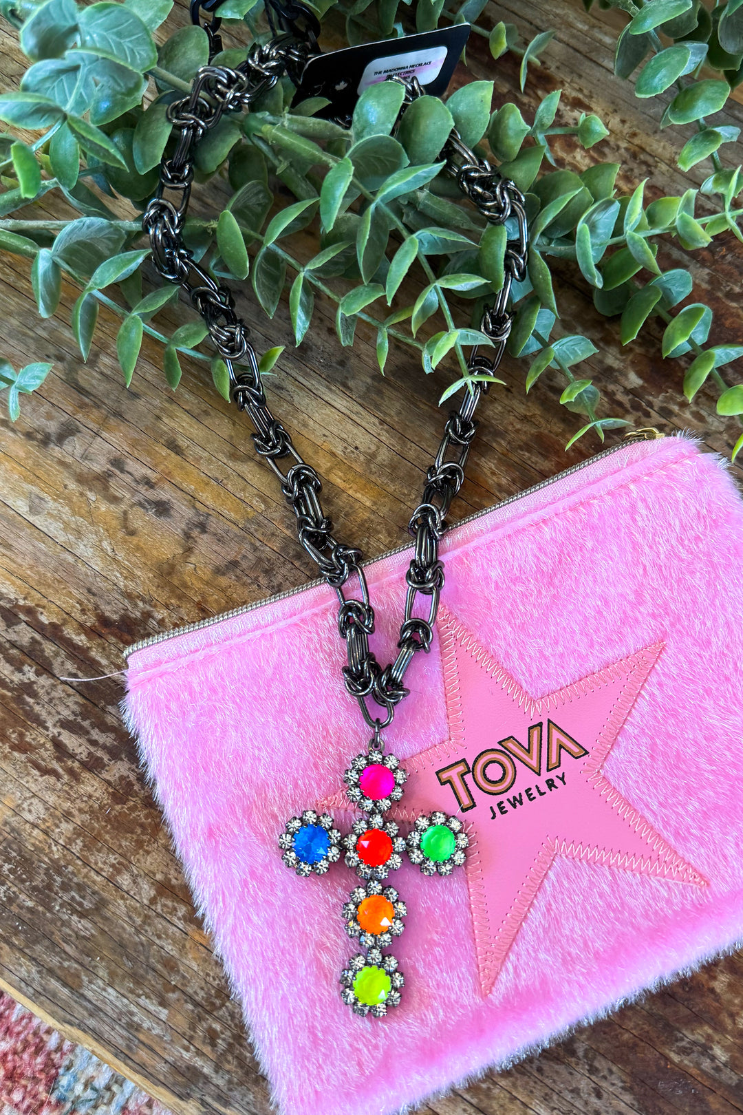 TOVA - The Madonna Necklace in Eletrics