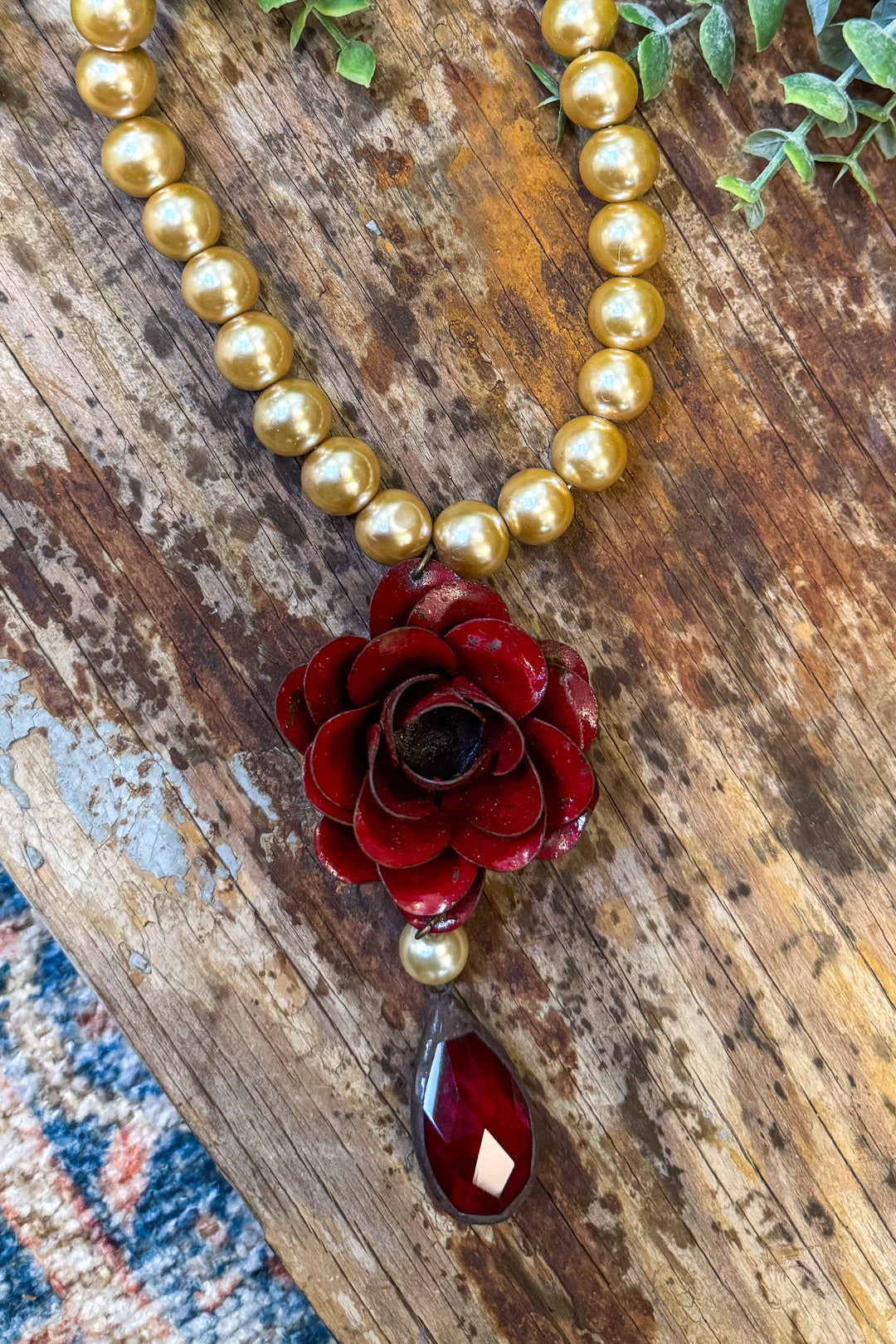Rose to My Heart Necklace