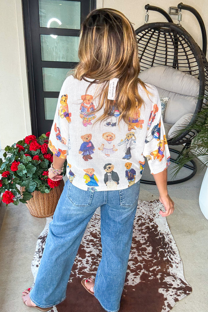 Bear Style Summer Sweater - Made in Italy
