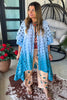 Dapple Haven Button Duster - 100% Cotton - Blue