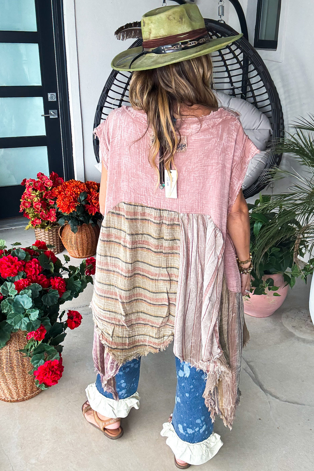 Cloud Dancer Oversized Tunic - 100% Cotton