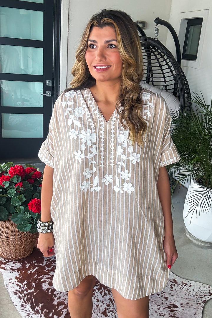 Driftwood Romance Dress - Natural