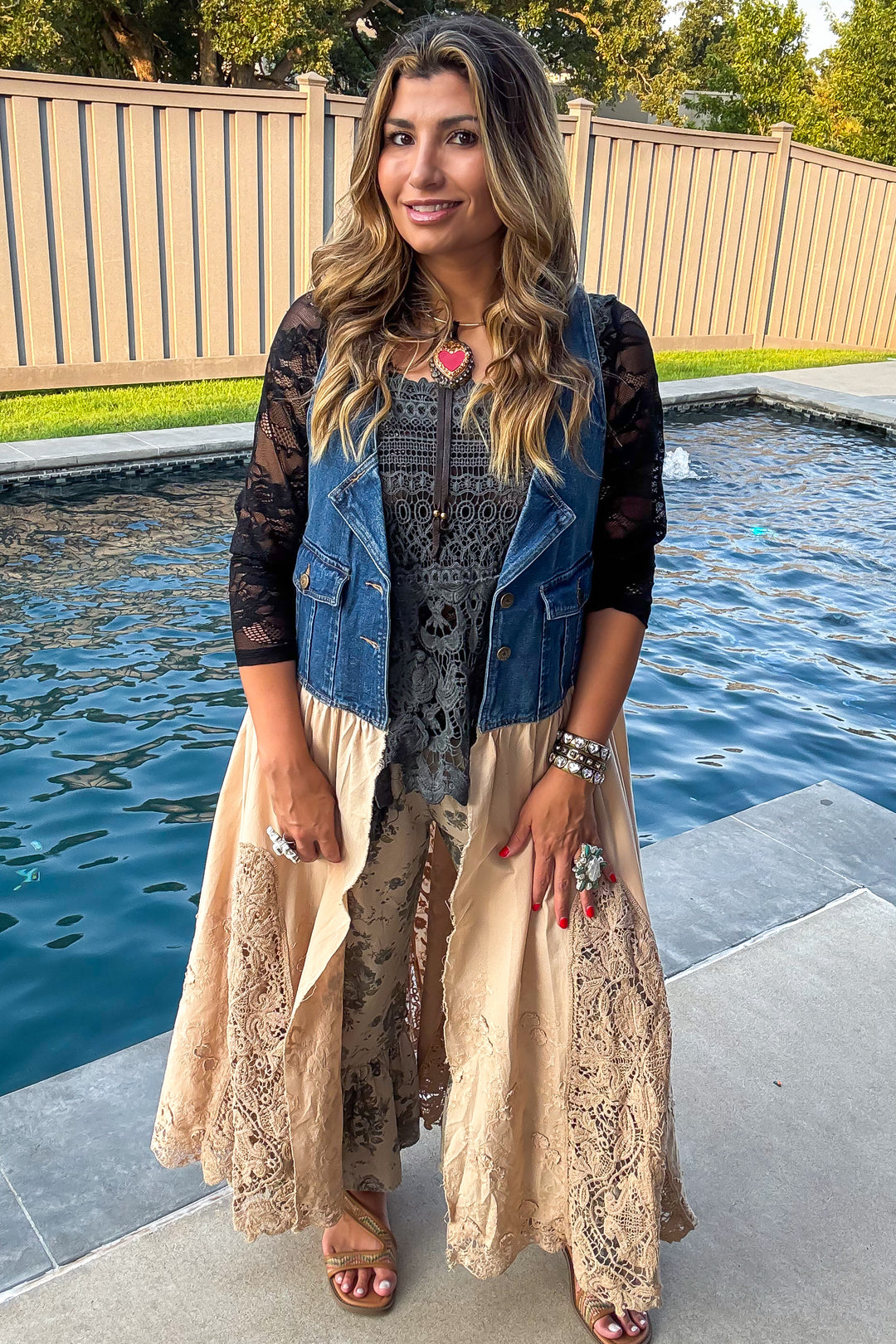 Whispering Willow Vest Duster