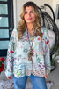 Patchwork Love Oversized Top - 100% Cotton