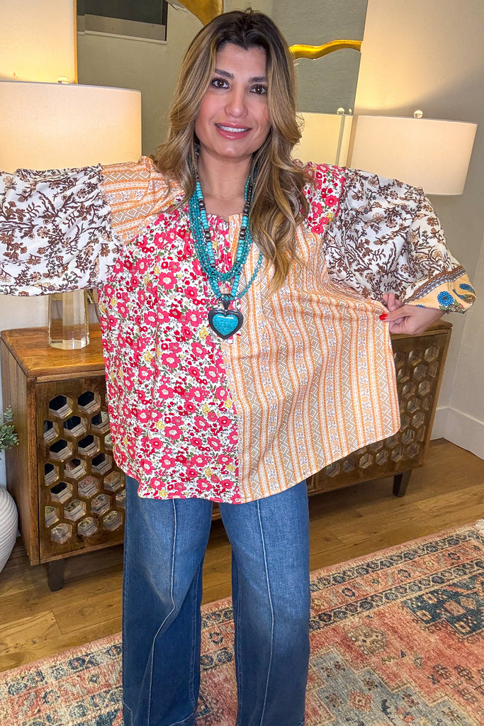 Relaxed And Ready Tunic - Coral