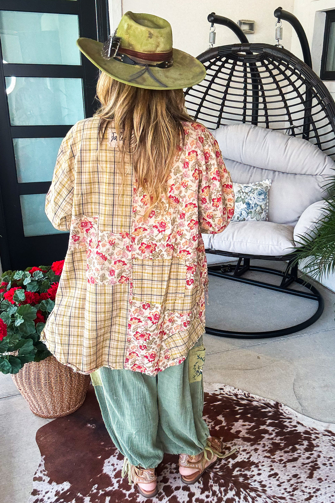 Wildflower Fountain Jacket - 100% Cotton