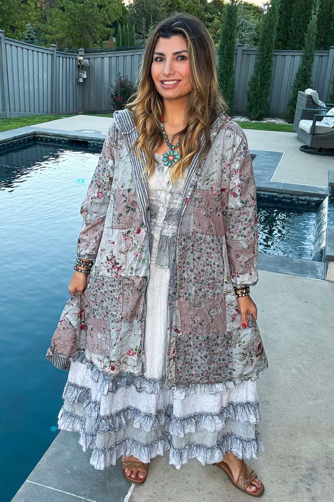 Willow Dream Hoodie Duster - 100% Cotton