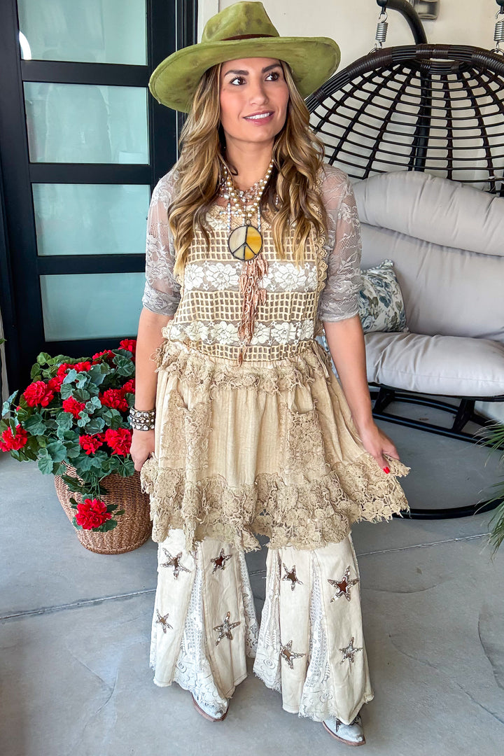 Tattered Treasure Tunic - 100% Cotton