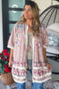 Lace And Daydreams Cardigan - 100% Cotton - Blue Gray
