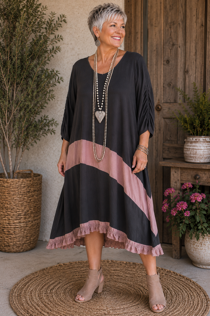 Just A Little Longer Maxi Dress - Gray
