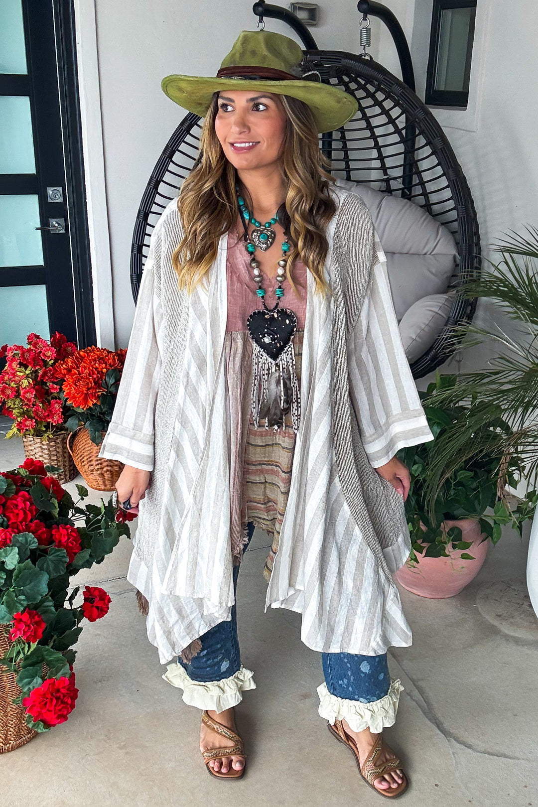 Desert Dawn Cardigan - Natural