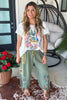 Wildflower Wander Bloomers - 100% Cotton - Olive