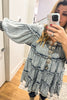 Stone Washed And Ready Tunic/Dress - Denim Dress