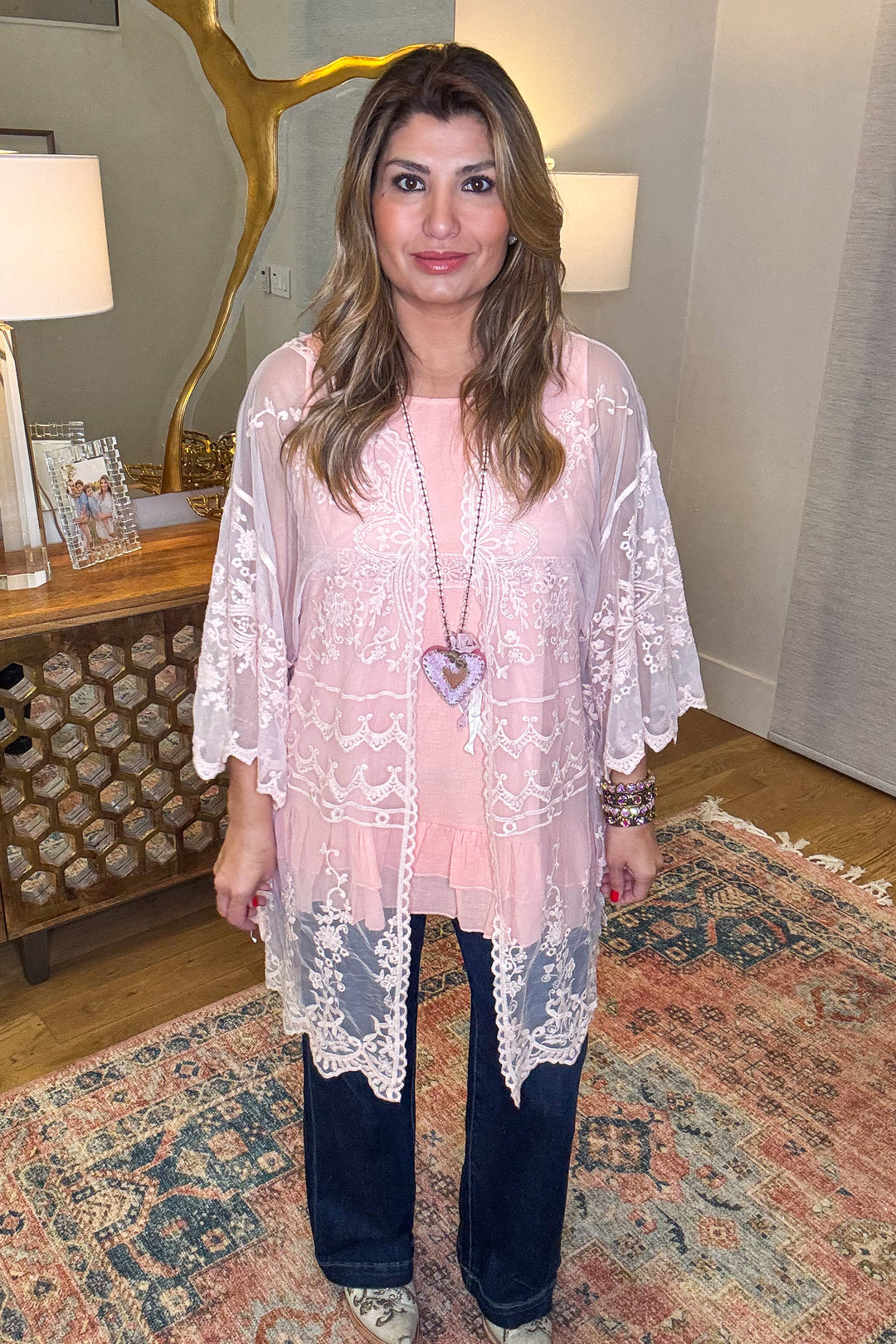 AHB EXCLUSIVE: Finding Perfection Kimono  - Pink
