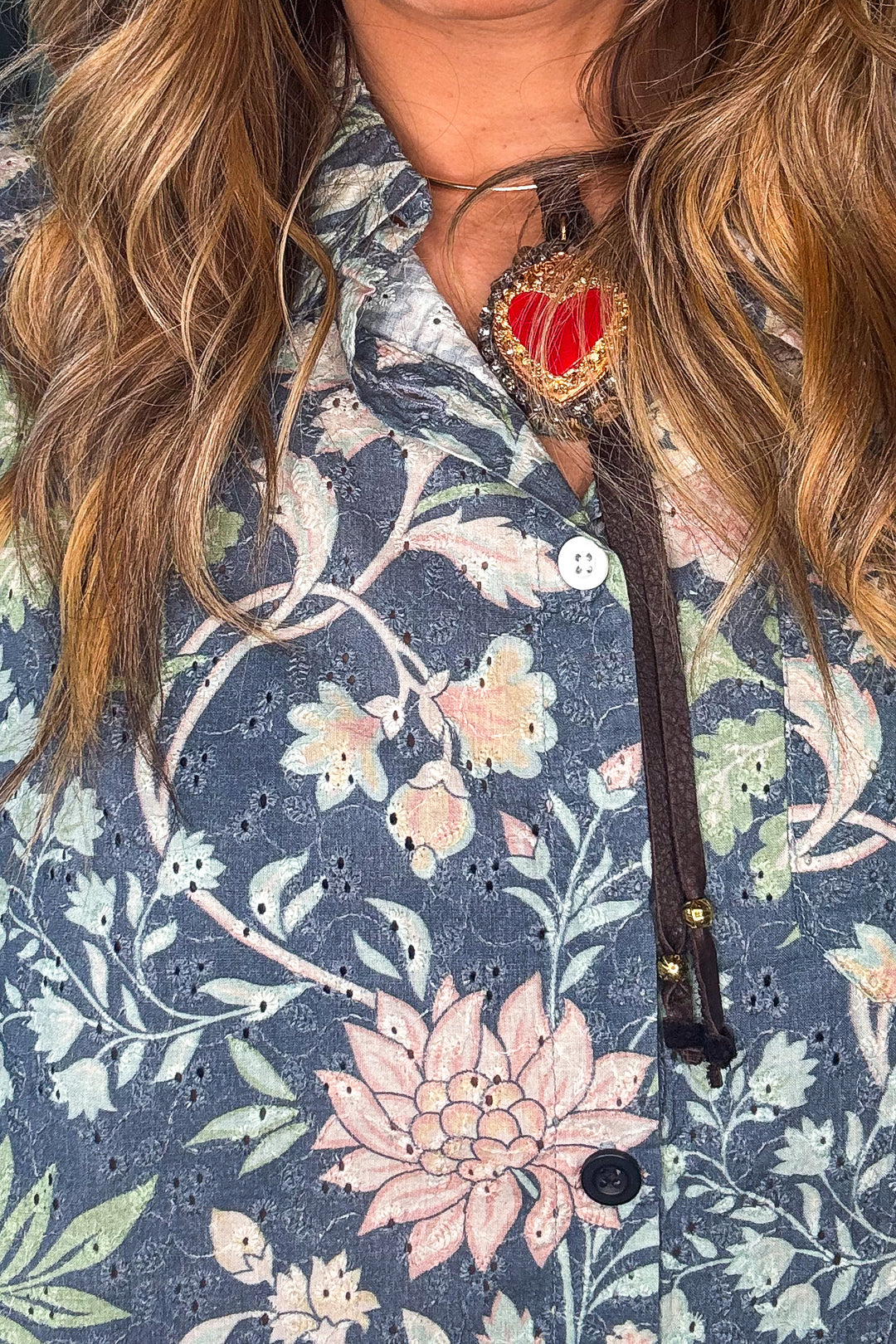Wildflower Prairie Button-Up - 100% Cotton