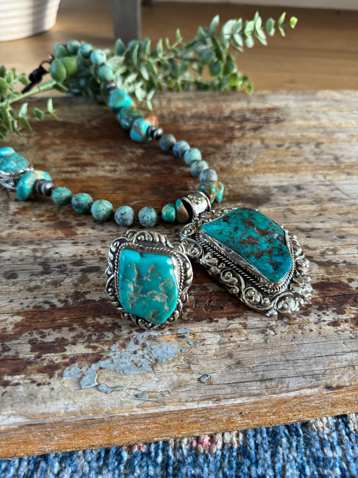 One of a Kind Turquoise Ring - Made in Texas