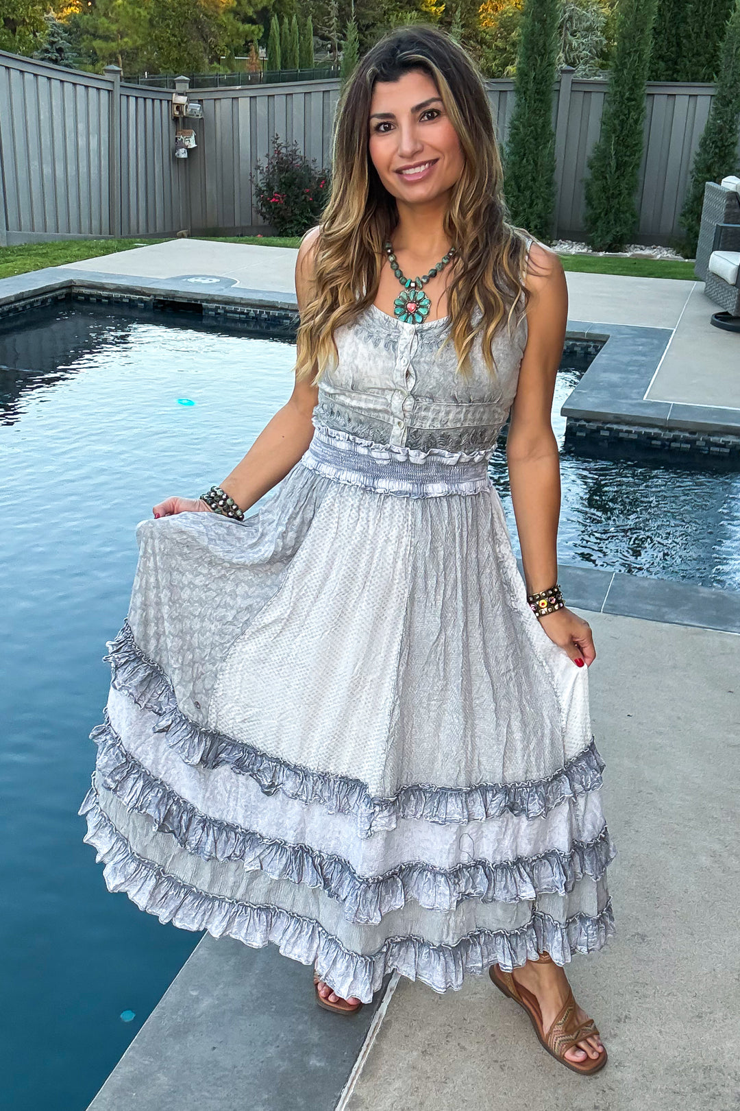 In My Era Skirt - Grey